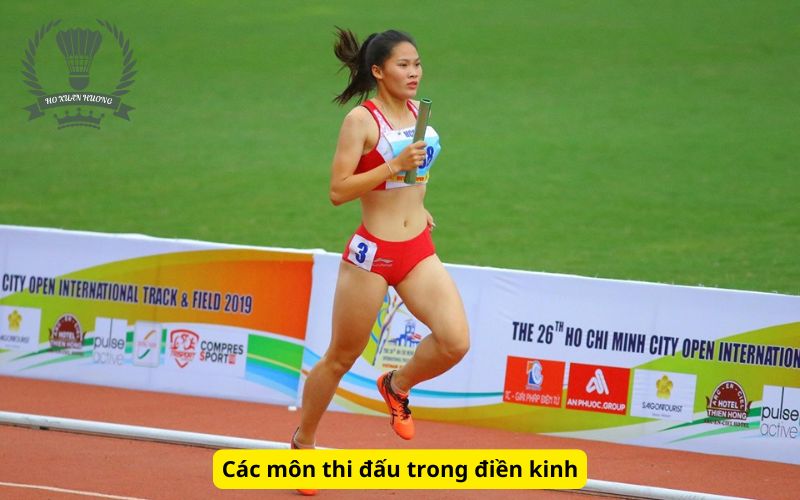 Các môn thi đấu trong điền kinh