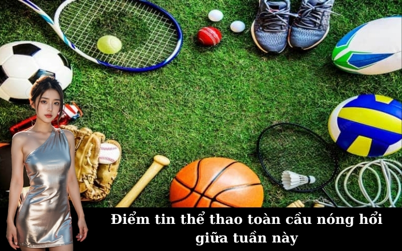 Điểm tin thể thao toàn cầu nóng hổi giữa tuần này