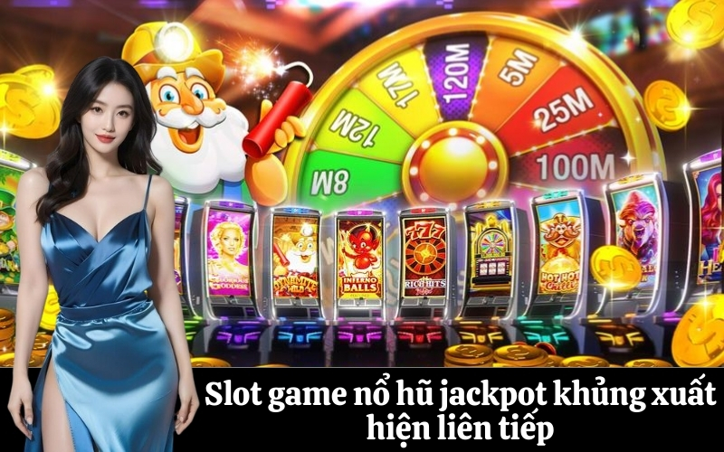 Slot game nổ hũ jackpot khủng xuất hiện liên tiếp