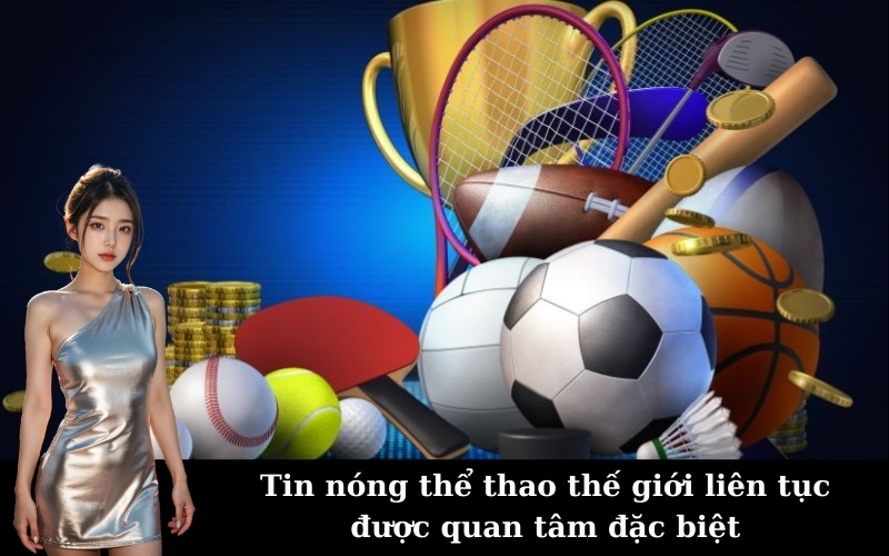 Tin nóng thể thao thế giới liên tục được quan tâm đặc biệt