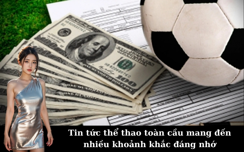 Tin tức thể thao toàn cầu mang đến nhiều khoảnh khắc đáng nhớ