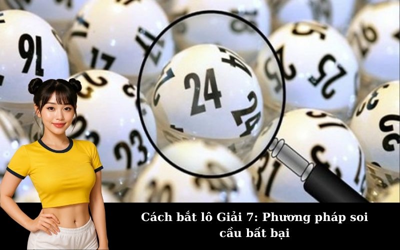 Cách bắt lô Giải 7: Phương pháp soi cầu bất bại