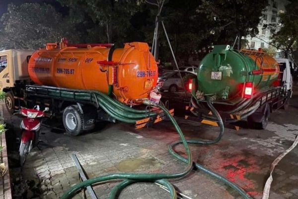 Quy trình hút hầm cầu chuyên nghiệp tại Quy Nhơn