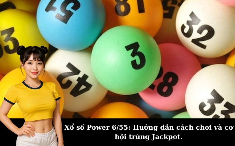 Xổ số Power 6/55: Hướng dẫn cách chơi và cơ hội trúng Jackpot.