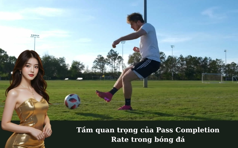 Tầm quan trọng của Pass Completion Rate trong bóng đá