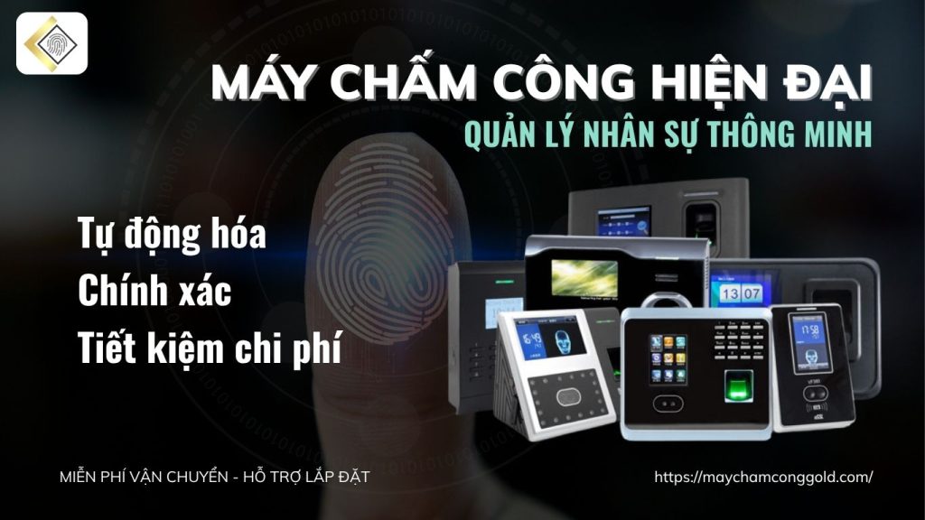 máy chấm công gold