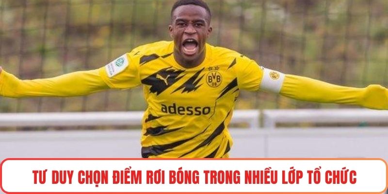 Tư duy chọn điểm rơi bóng trong nhiều lớp tổ chức