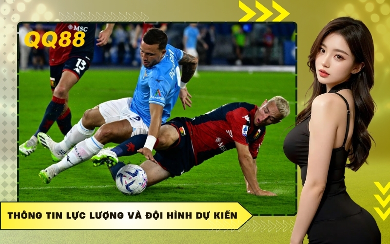 Thông tin lực lượng và đội hình dự kiến