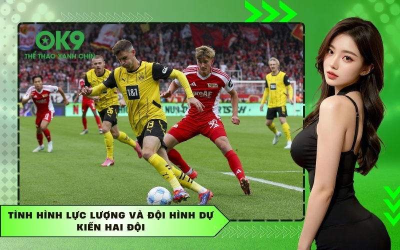 Tình hình lực lượng và đội hình dự kiến hai đội