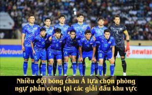 Nhiều đội bóng châu Á lựa chọn phòng ngự phản công tại các giải đấu khu vực