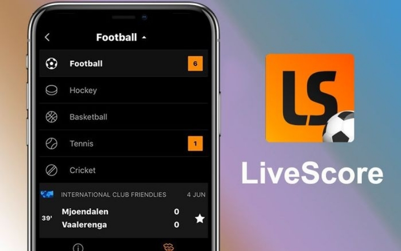 Xem LiveScore trực tuyến để theo dõi tỉ số mọi trận đấu