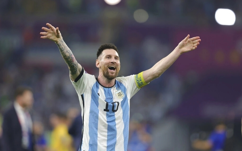 Dấu chân đầu tiên tại sân chơi World Cup của thiên tài bóng đá Lionel Messi