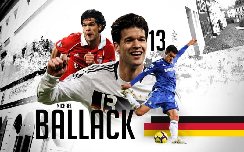 Tinh thần thép và vai trò thủ lĩnh tinh thần của tiền vệ Michael Ballack