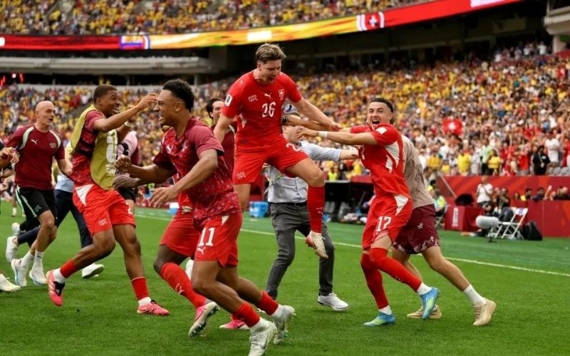 Đội hình kỷ luật giúp tuyển Thụy Sĩ hóa giải nhiều đợt tấn công kỳ World Cup 202