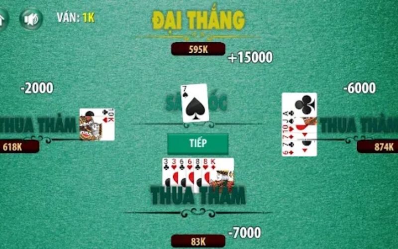 Giải thích các thuật ngữ Chặt, Chồng, Hàng trong Sâm Lốc